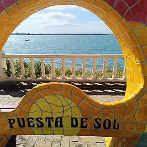 Apartamento Estudio Con Piscina Y Garaje A 100 Mtr De La Playa, Isla Cristina